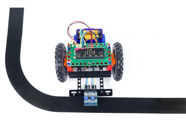 Plug in the battery pack so your Rover has power. It will not start moving yet...