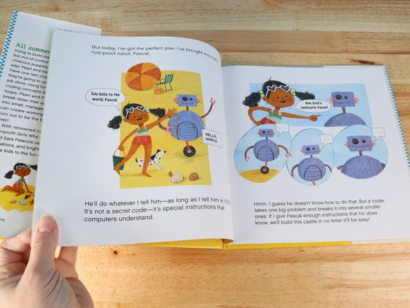 Using fundamental computer coding concepts like sequences and loops, Pearl and Pascal are able to break down their sandcastle problem into small, manageable steps. If they can create working code, this could turn out to be the best beach day ever!