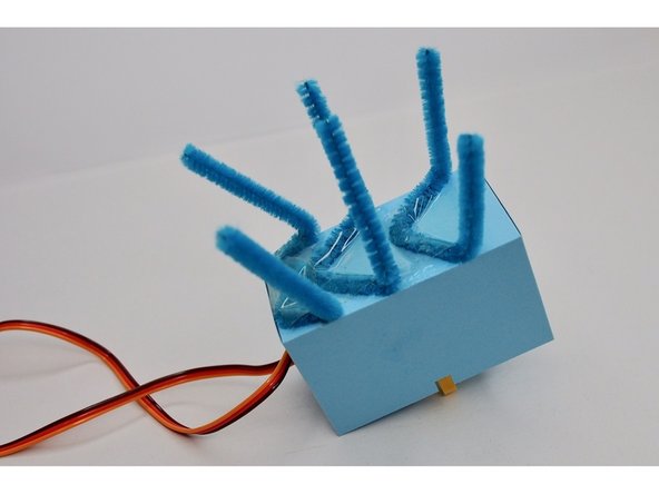 I made the last set of legs an &quot;M&quot; shape so I could fit it in closer to the back of the body.