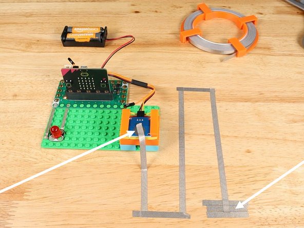 We have a guide on using the MP3 Player with the micro:bit so it would mainly be a matter of replacing the buttons with Cap Touch sensors.