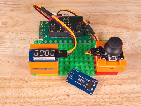 Start by plugging the connector with the three wires in it (Black, Red, Yellow) into the Pin 13 row of the Bit Board. (Make sure the Black wire is in - and the Yellow wire labeled S1 is closest to the number 13 on the Bit Board.)