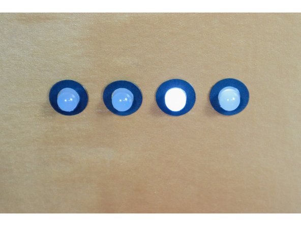 Use the ring templates to add paper details.