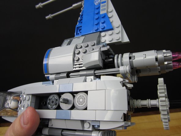 Put the Wings back on the same way you took them off.