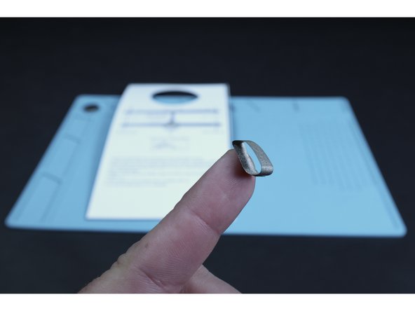 Use the smallest remaining Maker Tape segment to create a tape loop.