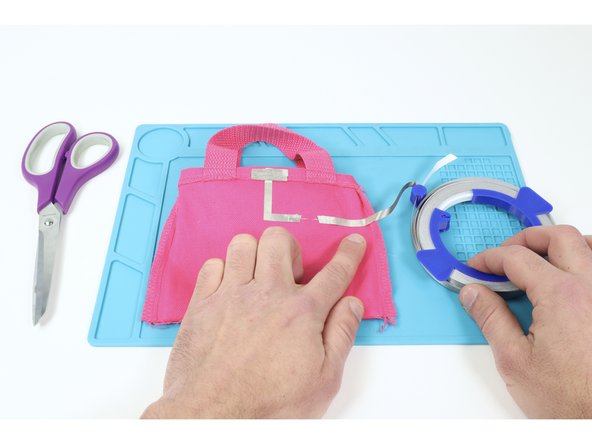 Turn your bag inside out. 