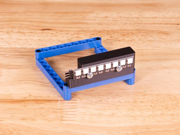You can also use the Rover NeoPixel Beam Holder with standard Technic Beams and Pins.