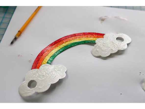 Cut out the embellishments.