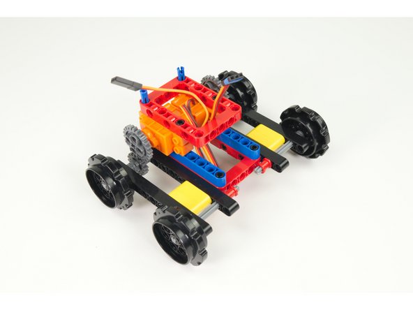 Add the rear sprockets just like you added the front ones.