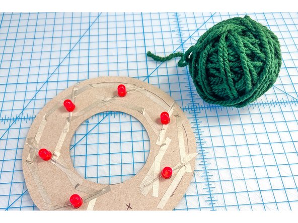 Here are a few ideas that I came up with to decorate the wreath: