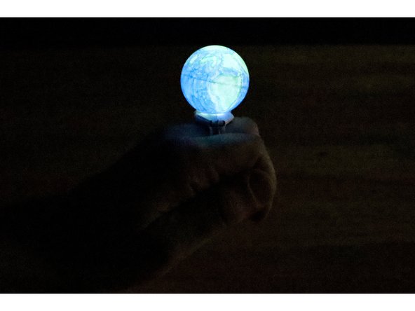 We decorated our ping pong ball as Planet Earth to celebrate Earth Day! What will you make????