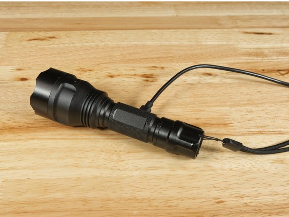Make sure the LED flashlight is fully charged! It will work much better at full power.