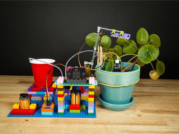 Like many of our projects, we are working with a cause and effect, and we're using a sensor to collect data and do something based on that input.