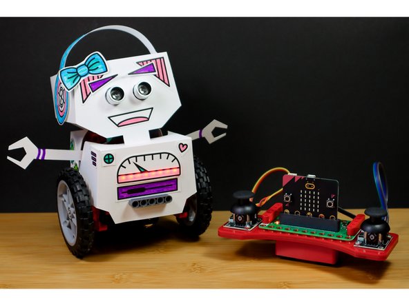 To make a remote control for your bot, continue with this tutorial: Robot - Remote Control - Rover Body