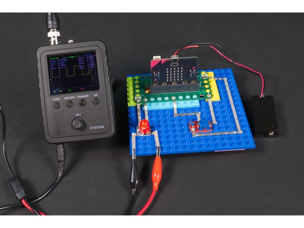 This guide won't go in-depth into using an oscilloscope, but with the less expensive models there are typically just a few settings to adjust, so getting to see a square wave output isn't too difficult.