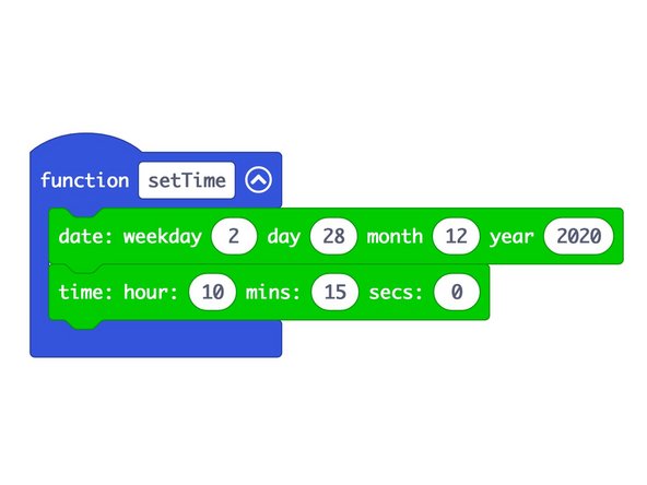 Just like a &quot;real&quot; clock, our RTC does not know what time it is (or what day it is) until you tell it. So we'll set the time.