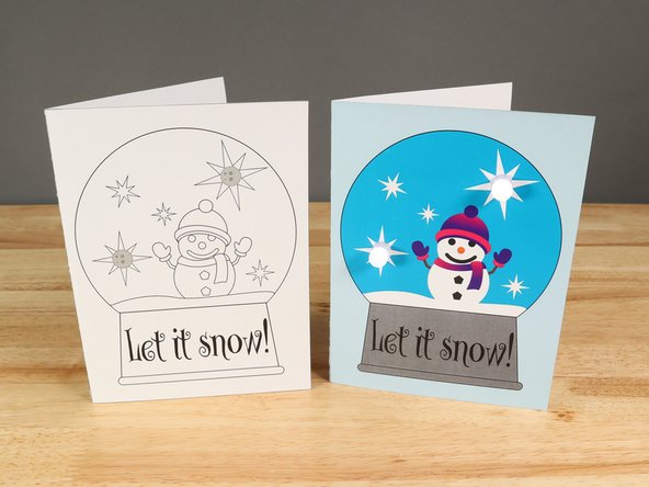 Let It Snow Card