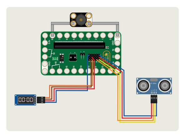 Our program is pretty simple, and you should be able to figure out how to change the numbers that cause the LED to turn on as a starting point to expanding this project.