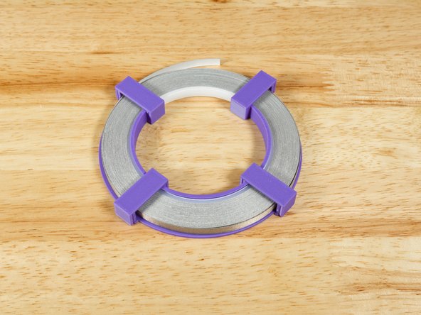 No more unspooling or messy rolls of Maker Tape! Everything is now contained and you can easily spin the spool on the holder.