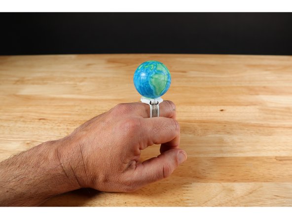 We decorated our ping pong ball as Planet Earth to celebrate Earth Day! What will you make????