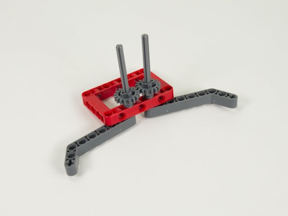 If needed, you can remove the I beams added in Step 23 if it's difficult to get to the gear to remove it.