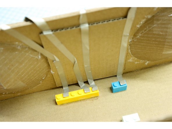 Run the piece of Maker Tape that connects all the switches to the ground (-) pin.