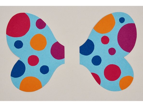 Now for my favorite part -- decorate the wings however you want!