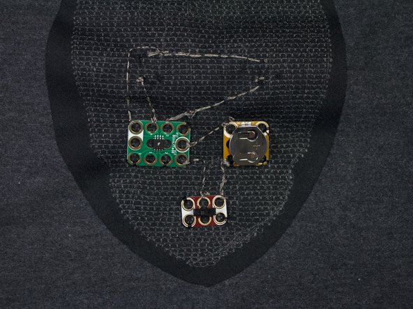 Continue to make the rest of the connections as shown.