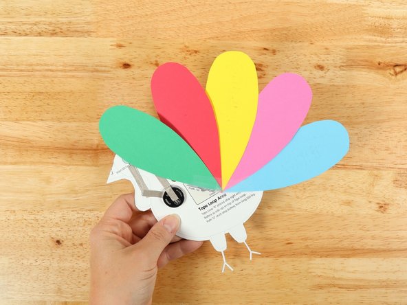 Show off your turkey and talk about all the things you are grateful for!