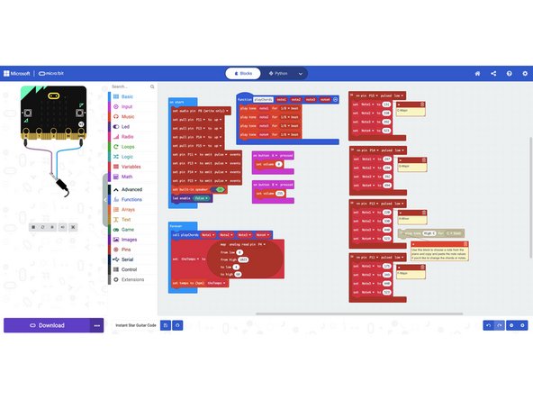 Upload the code to your micro:bit.
