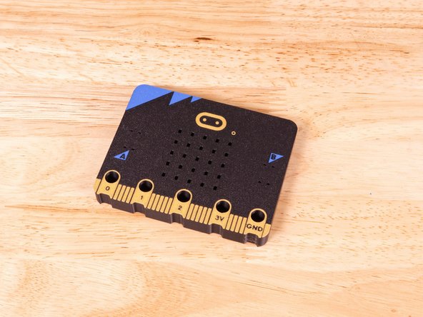 You will need to download and print the 3D Printed (Large) Micro:Bit files.