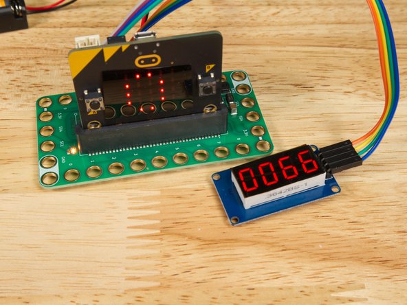 Now that we've got the code loaded, and the 7 Segment Display and Distance Sensor connected, we can walk through the various sensor examples.