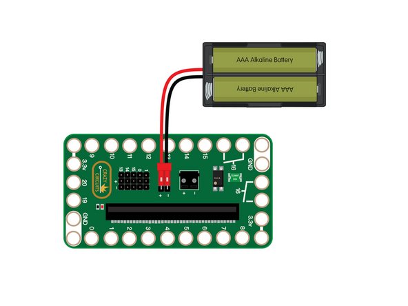 Without a power switch we just plug and unplug the battery pack to turn on and off WALL-E.