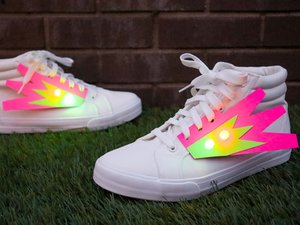 Light-Up Sneaker Flair - Burst