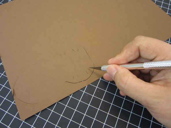 Cut out the rest of the Spider Body