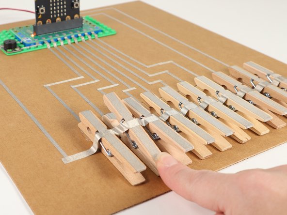 Plug in a USB cable for power and play a tune!
