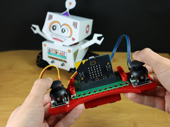 To make a remote control for your bot, continue with this tutorial: Robot - Remote Control - Tank Body