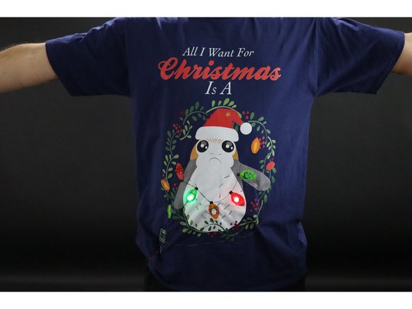 If something isn't working it's probably from a random loose thread causing a short. Secure with glue or tape.