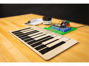 Conductive Paint Piano