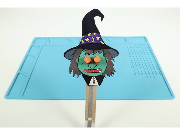 Your witch wand is now ready to light up the night and cast all the spells!