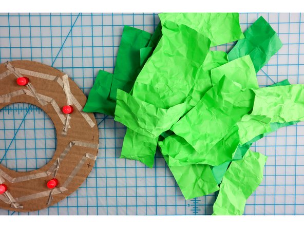 Then, I cut it into rectangles.