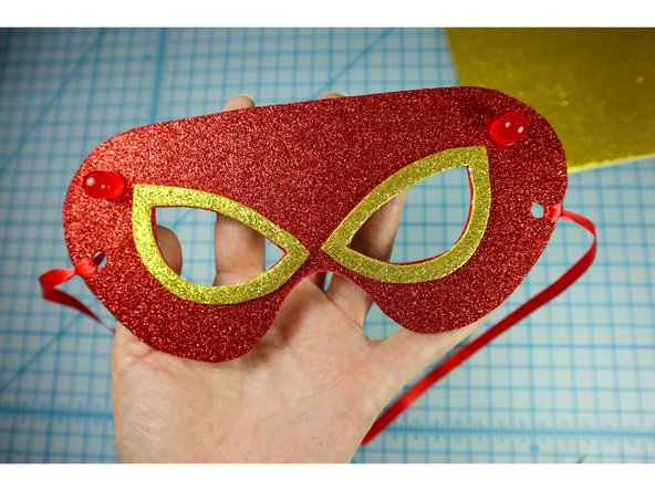 Tip: We've had a lot of success using adhesive-backed foam. This makes the project quick and easy without using hot glue or waiting for long glue dry times.