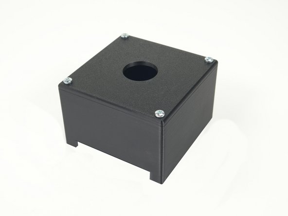 Add the top cover to the body using 3mm screws.