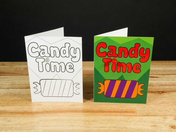 Candy Time Card