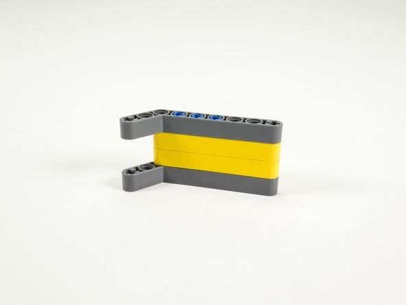 The arm portion of our Sweeper is now complete, and should look like this.