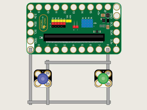 You may be wondering if we could just connect two LEDs to one single pin...