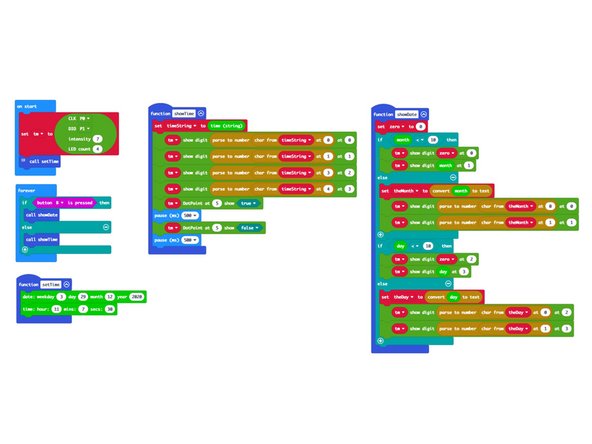 Connect a USB cable to the micro:bit and then plug it into your computer.