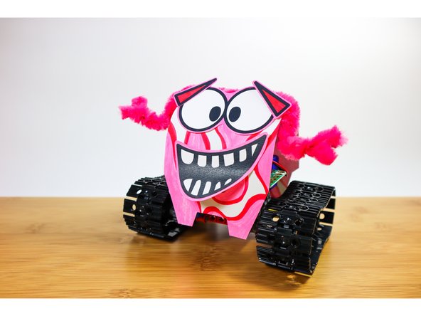 You can even customize your Bit Board Rover with this Funny Faces Template!