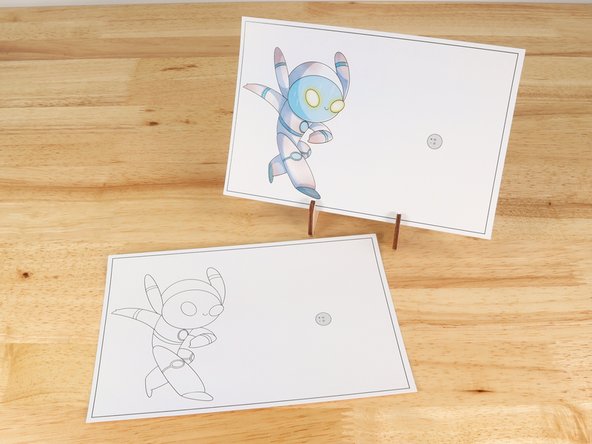 Print out the full-color card, or print out the black and white card and create your scene as desired. Let your imagination run wild! What is happening in this scene? What is illuminated?