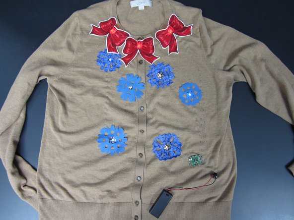 Ideally you'd first wire in your battery to the Blink/ Fade Board. This way you could test each line of LEDs to make sure your connections are strong.