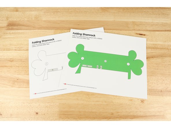 Print out the template on heavy cardstock.